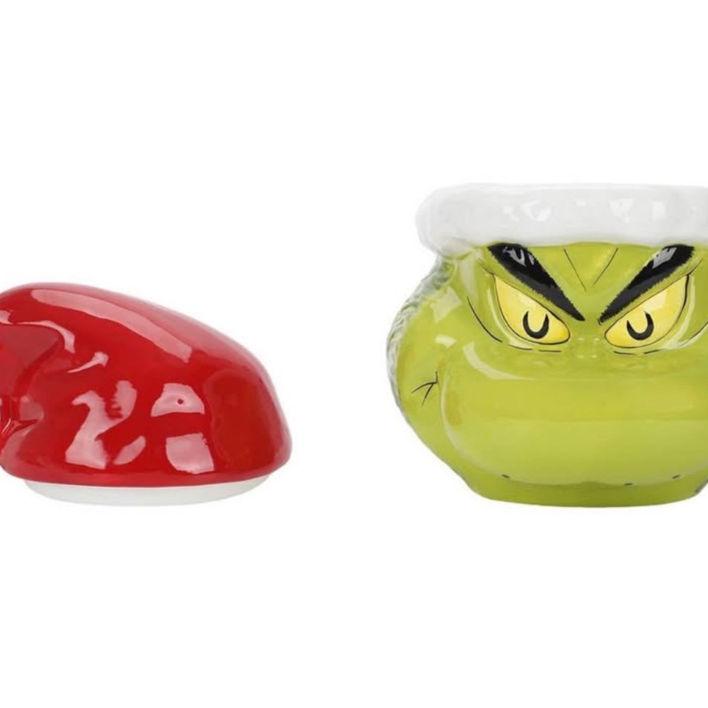 Grinch Ceramic Large Cookie Jar